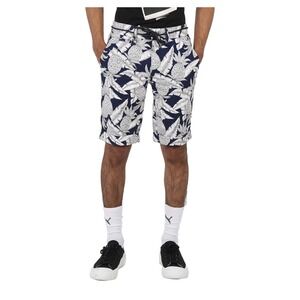 Eleven‎ Paris Mens 36 Pineapple Leaf Print Shorts Casual Summer Vacation